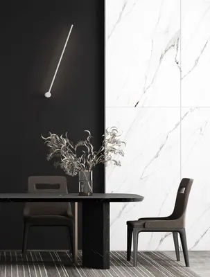 Produktbild von Nova Luce SYNTHESI LED Wandleuchte Weiß 26W Warmweiss 6x10x90cm 9009325