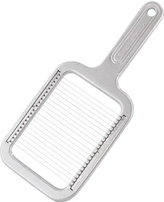 Produktbild von Westmark Pellkartoffel- /Mozzarella-Schneider "Rondex", Aluminium, Edelstahl, 258 mm, 114 mm, 12 mm