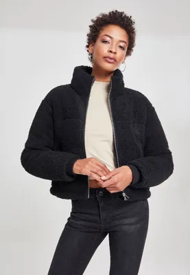 Immagine prodotto di Urban Classics - Giacca da donna in sherpa nero - XL