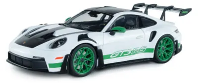 Immagine prodotto di Solido 421186604 Porsche 911 GT3 RS Omaggio alla Carrera RS 2024 bianco-verde 1:18