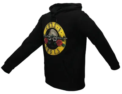 Zdjęcie produktu dla Bluza z kapturem Guns 'N Roses z klasycznym logo zespołu – rozmiar M