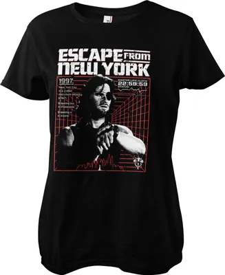 Produktbild von Escape From N.Y. 1997 Girly Tee - Medium  - Black