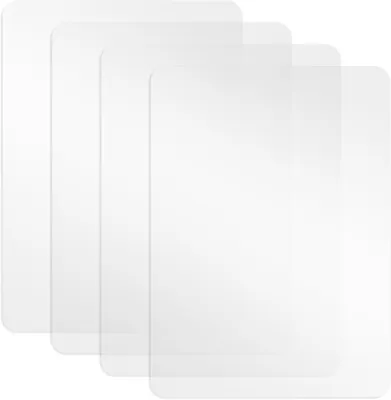Obrázok produktu pre Priehľadné plastové prestieranie 40 x 30 cm, 4 kusy, protišmykové, umývateľné, pre jedálenský stôl