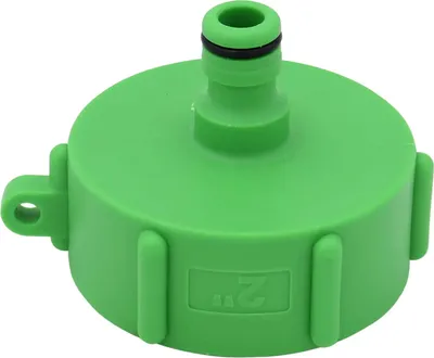 Produktbild von IBC Adapter mit 0,5" Steckkupplung - Anschluss S60x6 / 62mm