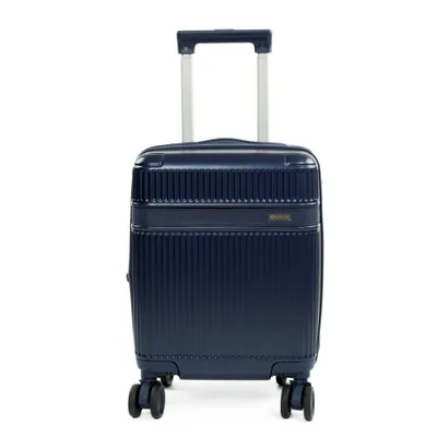Produktbild von Kabinentrolley 16" XS ABS, erweiterbar, 4 Rollen, Zahlenschloss, Solier NOKIRO STL976 dunkelblau