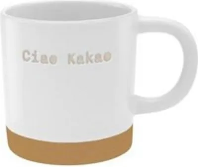 Obrázek produktu pro Hrnek GRUSS & CO s gravírovaným nápisem "Ciao Kakao" (Ciao Cocoa)