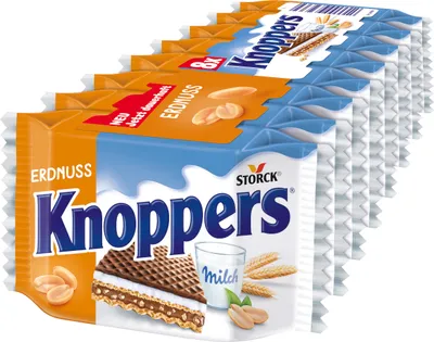 Obrázok produktu pre Knoppers® 473063 Knoppers® Erdnuss 8 St.