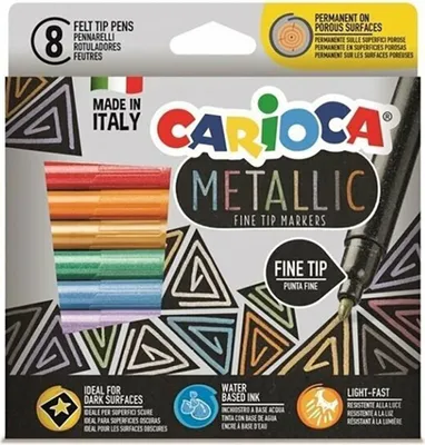 Immagine prodotto di Carioca 43162 marcatore Multicolore 8 pz