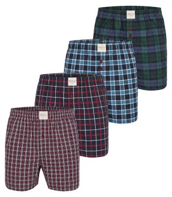 Produktbild von Phil & Co. Berlin Herren Boxer combo 4-Pack mehrfarbig - Größe L