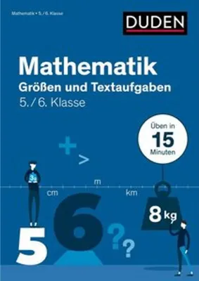 Immagine prodotto di Mathe in 15 Min - Größen und Textaufgaben 5./6. Klasse