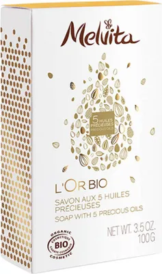 Image de Melvita L'Or Savon bio aux 5 huiles précieuses 100 g