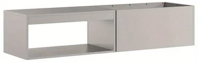 Produktbild von Feuerkorb – Gartenofen – Outdoor-Feuerstelle aus Cortenstahl – 160x45x35 cm mit Holzablage