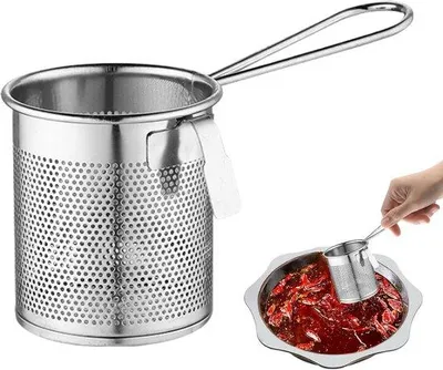 Immagine prodotto di Scolapasta con manico | Scolapasta con manico, a maglia fine