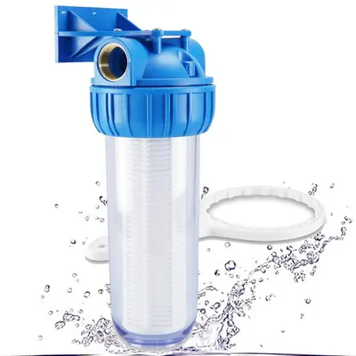Produktbild von Wasser Vorfilter Sedimentfilter für Brunnenwasser & Hahn, 3/4 Zoll