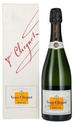 Produktbild von Veuve Clicquot Demi-Sec Champagner in Geschenkpackung Champagne Frankreich | 12 % vol | 0,75 l