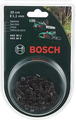 Image de Chaîne 30 cm BOSCH pour AKE 30 à clé et AKE 30 LI (1.1 mm) - F016800256