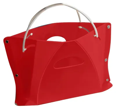 Produktbild von Klapphocker mit ergonomischem Design, Grifflöchern, tragbarer Sitz mit Knieentlastung, ideal für Reisen, Camping, Angeln und Gartenarbeit