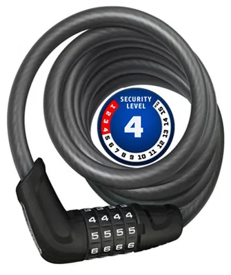 Obrázok produktu pre Zámok Abus Tresor 6512C/180/12 – čierny 13415