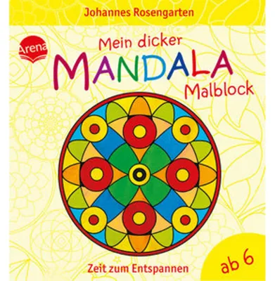 Produktbild von Mein dicker Mandala-Malblock