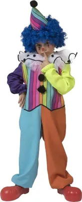 Produktbild von Bommel Rainbow Clown Jungenkostüm