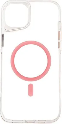 Obrázok produktu pre Ochranné puzdro Anti-Shock s magnetickou funkciou Kompatibilné s iPhone 14 Pro Transparentné – ružové