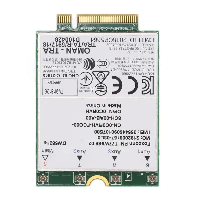 Produktbild von Bezprzewodowa karta sieciowa, karta sieciowa do laptopa, karta bezprzewodowa, karta Wi-Fi, karta Wi-Fi do komputera PC, akcesoria do laptopów
