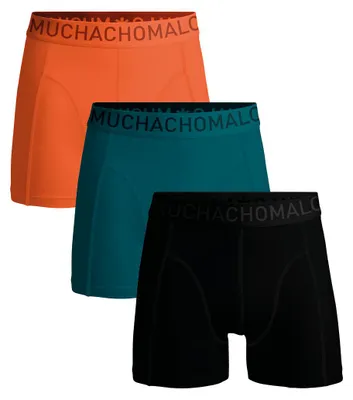 Produktbild von Muchachomalo Herren Boxershorts – 3er Pack – Microfaser & Stretch – Leichte Sport-Unterwäsche – Größe M - U-MICROFIB1010-184
