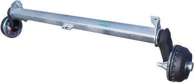 Produktbild von Achse 1350 kg, 1750 mm, GEBREMST, für Pkw- Anhänger, AL-KO