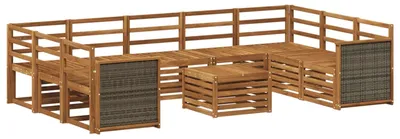 Produktbild von vidaXL Sofagarnituren Massivholz Akazie