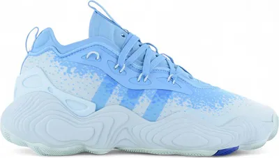Produktbild von Adidas Trae Young 3 Basketballschuhe Herren – Lucid Blue/Cloud White/Blue Fusion – Indoor Performance Sneaker  Größe: 44