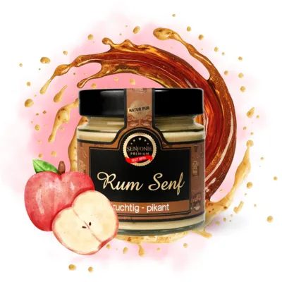 Produktbild von Rum Senf, 180 ml