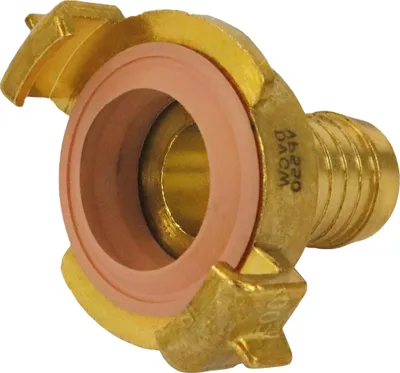Produktbild von GK Schlauchstück Trinkwasser 1/2 Zoll / 14 mm Kupplung Schnellkupplung DVGW