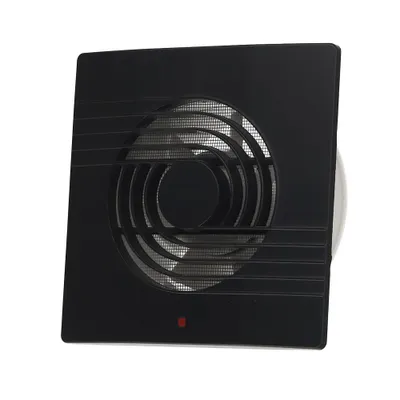 Image de Ventilateur de salle de bains HELIX 150 mm noir 500.060.006 HOROZ