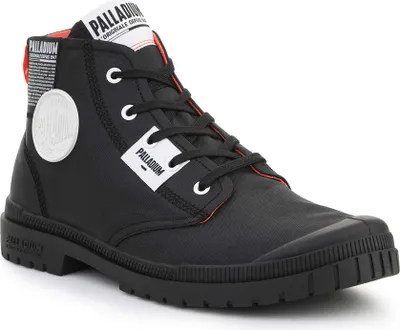 Produktbild von Palladium Sp20 Overlab Vegan Moleskine Mittelhochgeschnittene Stiefel aus Nylon in Schwarz – undefined / Schwarz