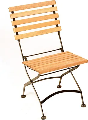 Produktbild von Záhradné stoličky Schlossgarten, sada 2 ks, skladacie, kov a drevo