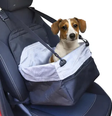 Produktbild von FLAMINGO Hunde-Autositz Ula Grau 41x36x25 cm