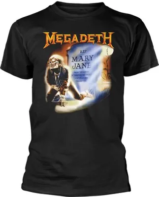 Immagine prodotto di Megadeth - Maglietta "Mary Jane" per uomo/donna Unisex PH3624 (S) (Nero)