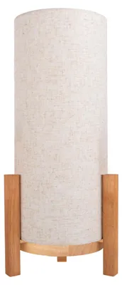 Produktbild von Akkutischleuchte "MADITA" H: 48cm leinen/natur