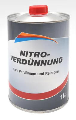 Produktbild von Nitro-Verdünnung 1 l – Reiniger und Verdünner für Nitrolacke