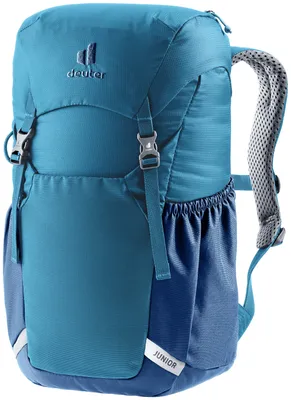 Produktbild von Deuter Junior, Oben, Wandern, Blau, Uni, Polyethylenterephthalat, Fronttasche, Seitentasche