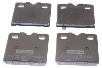 Produktbild von Bremsbelagsatz Scheibenfeststellbremse 9 mm TRISCAN für u.a. TESLA MODEL