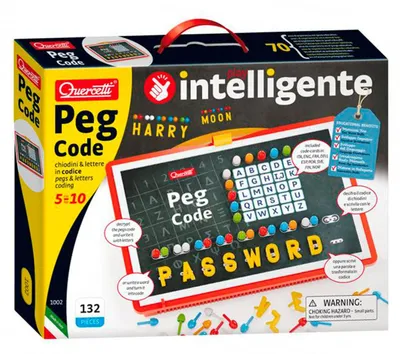 Produktbild von Quercetti Geheimcode-Spiel Lernspielzeug für Kinder