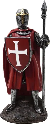 Produktbild von Kreuzritter rot/weisses Kreuz mit Speer