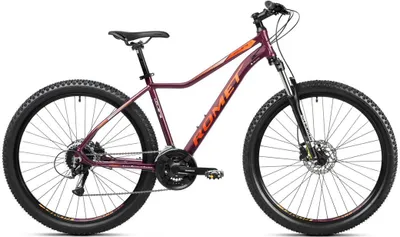 Zdjęcie produktu dla Rower ROMET Jolene 7.2 purpurowo-pomarańczowy