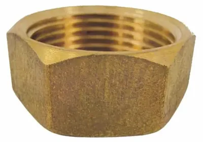 Immagine prodotto di Tappo in Ottone 1 1/2" IG, Raccordo Filettato per Tubi