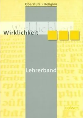 Produktbild von Oberstufe Religion 1. Wirklichkeit