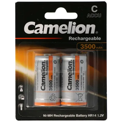 Zdjęcie produktu dla Camelion NH-C3500BP2, Bateria do ponownego naładowania, C, Niklowo-metalowo-wodorkowa (NiMH), 1,2 V, 2 szt., 3500 mAh