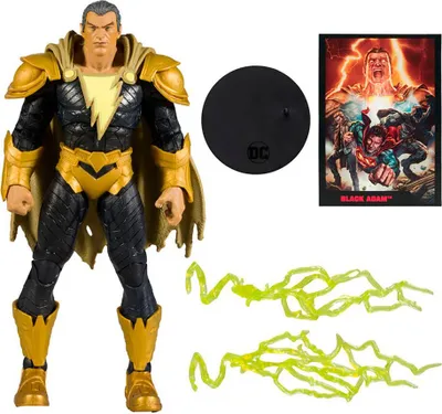 Productafbeelding van McFarlane Toys DC Black Adam Page Punchers Actiefiguur & Comic Black Adam, 18 cm