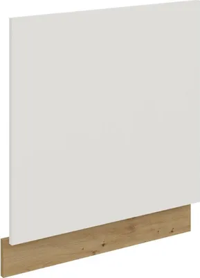 Obrázok produktu pre Dvierka pre vstavanú umývačku LUNARA - 60x57 cm, biele / dub artisan