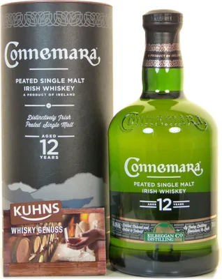 Produktbild von Connemara 12 Jahre Peated Single Malt Irish Whiskey in Geschenkpackung | 40 % vol | 0,7 l